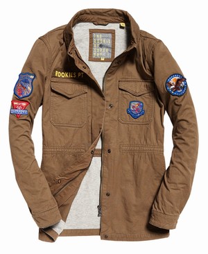 Superdry Rookie Shackett Női Kabát Khaki | SZRNH8176